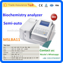 Clinic Semi Auto open reagents biochemistry analyzer MSLBA11i